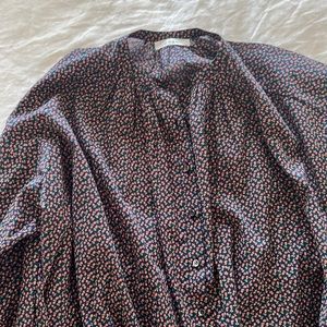 Doen Jane blouse in navy floral